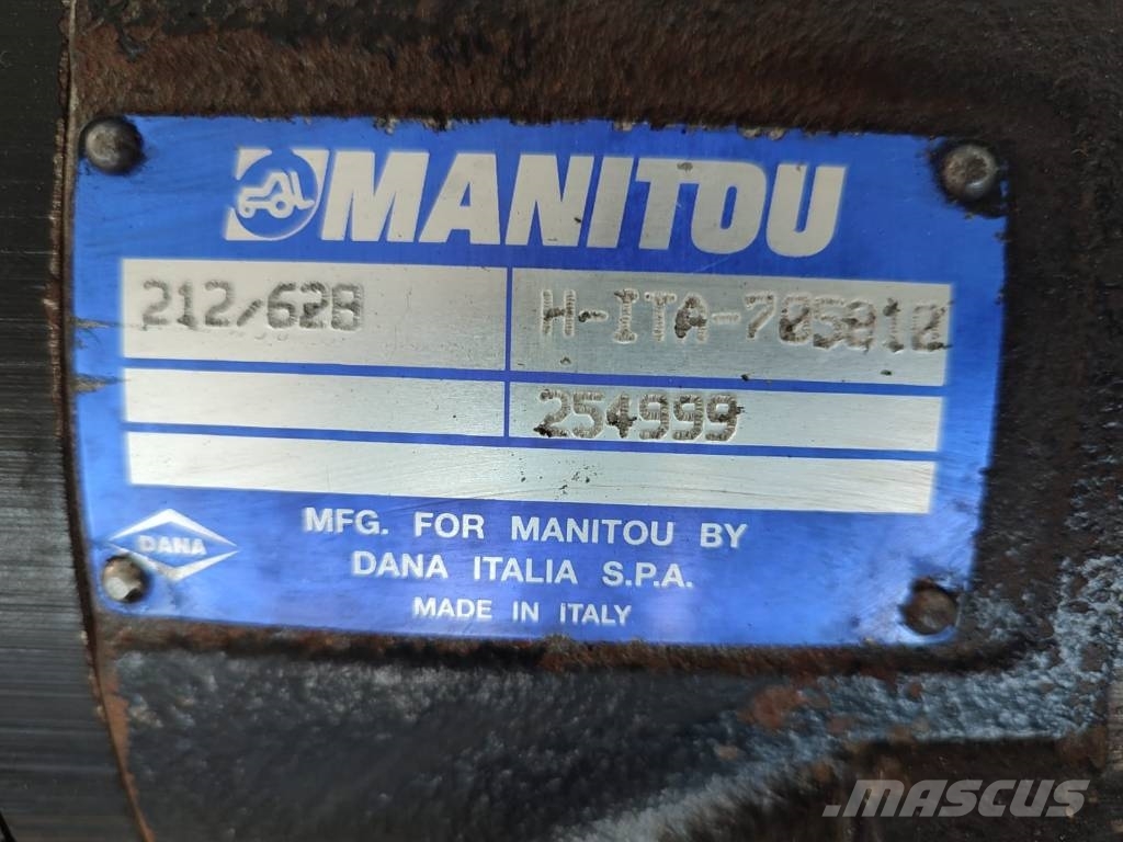 Manitou Drive axle 212/628 254999 Manitou MLT 845 Tengelyek