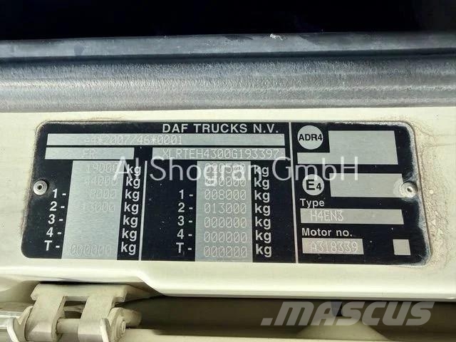 DAF XF 480 SpaceCab / Euro6 Prime Movers