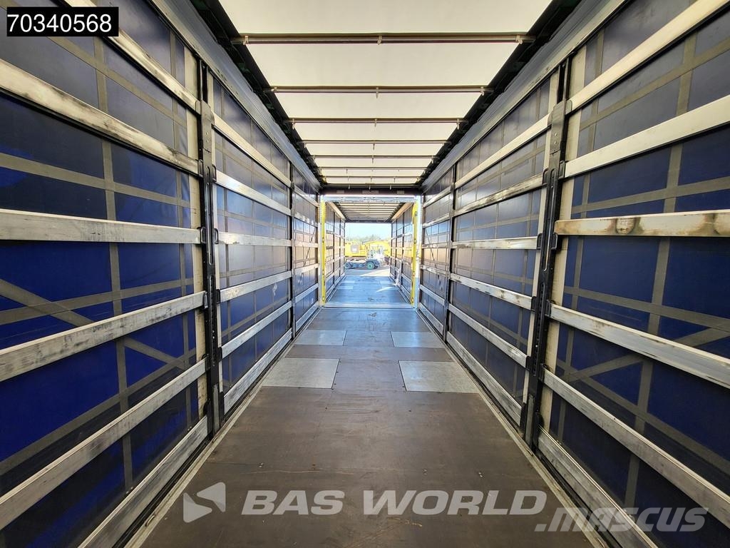 Volvo FH 460 6X2 Combi LNG Engine Curtainsider Sliding r شاحنات بغطاء جانبي