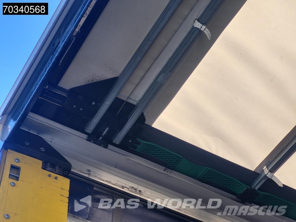 Volvo FH 460 6X2 Combi LNG Engine Curtainsider Sliding r شاحنات بغطاء جانبي