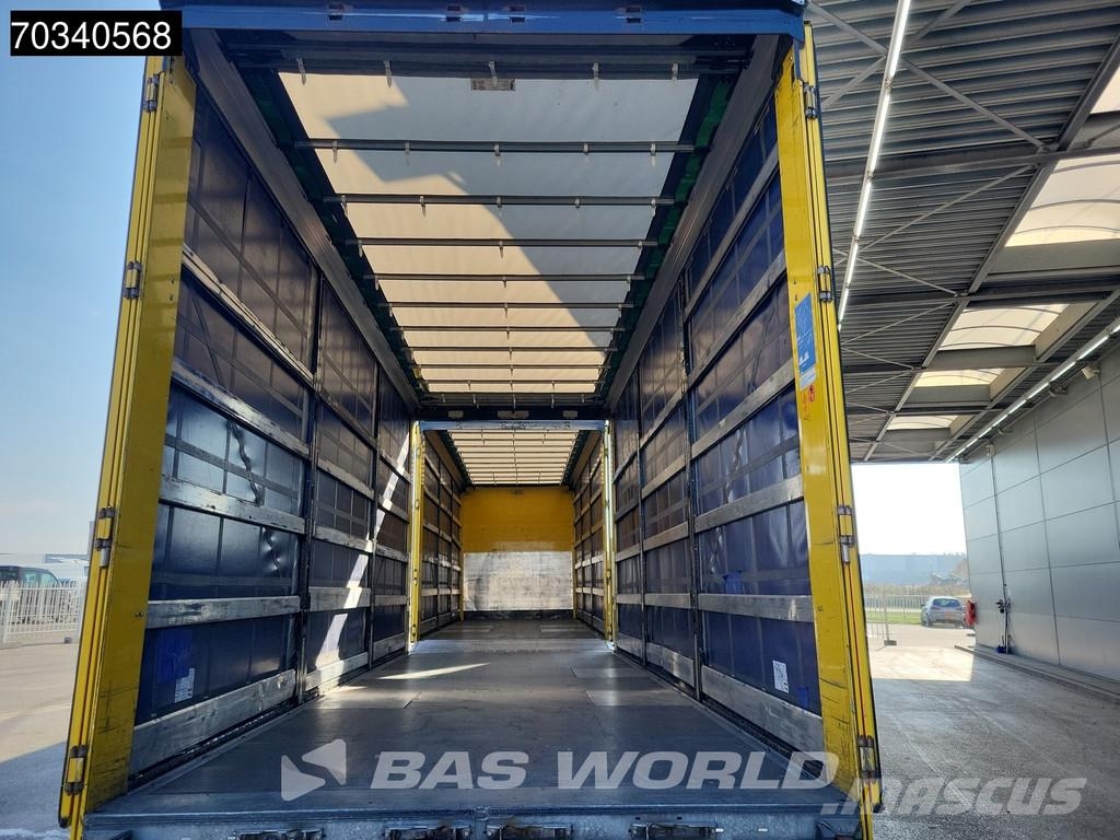 Volvo FH 460 6X2 Combi LNG Engine Curtainsider Sliding r شاحنات بغطاء جانبي