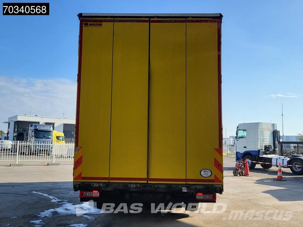 Volvo FH 460 6X2 Combi LNG Engine Curtainsider Sliding r شاحنات بغطاء جانبي
