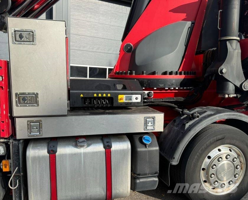 Scania R 490 LB 8 x 2 x 6 I Palfinger PK 165.002 TEC G Grúas cargadoras