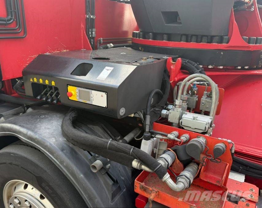 Scania R 490 LB 8 x 2 x 6 I Palfinger PK 165.002 TEC G Grúas cargadoras