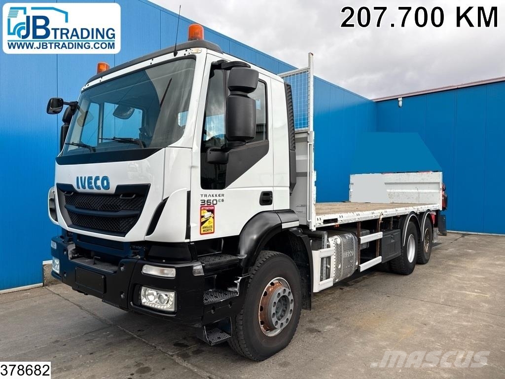 Iveco Trakker 360 6x4, EURO 6, Steelsuspension, Hub redu Camiones plataforma