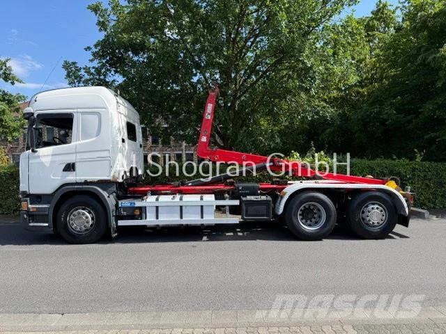 Scania R450 6x2/Hiab 21T/Retarder/Lenk/Liftachse Camiones elevadores de gancho