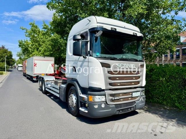 Scania R450 6x2/Hiab 21T/Retarder/Lenk/Liftachse Camiones elevadores de gancho