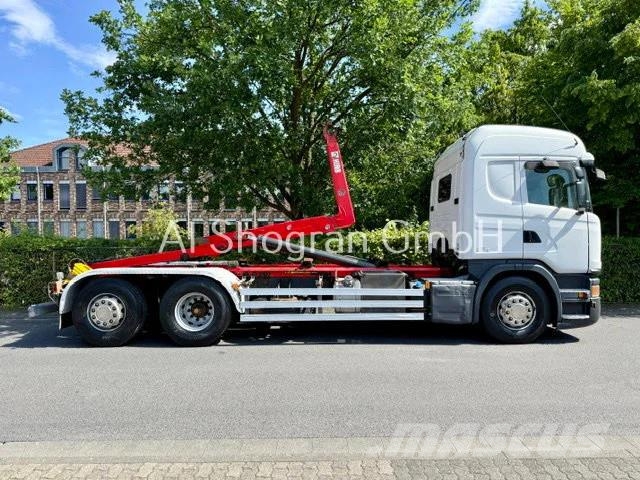 Scania R450 6x2/Hiab 21T/Retarder/Lenk/Liftachse Camiones elevadores de gancho