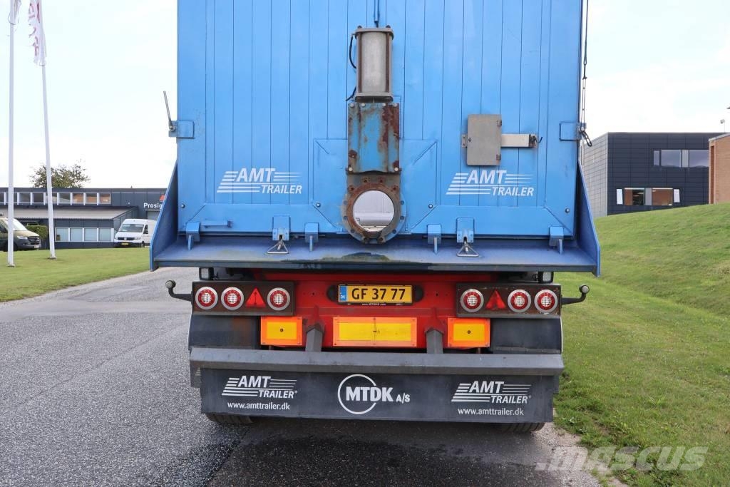 AMT TK400 4 akslet 60 m3 fisketrailer Semi-trailer med tip