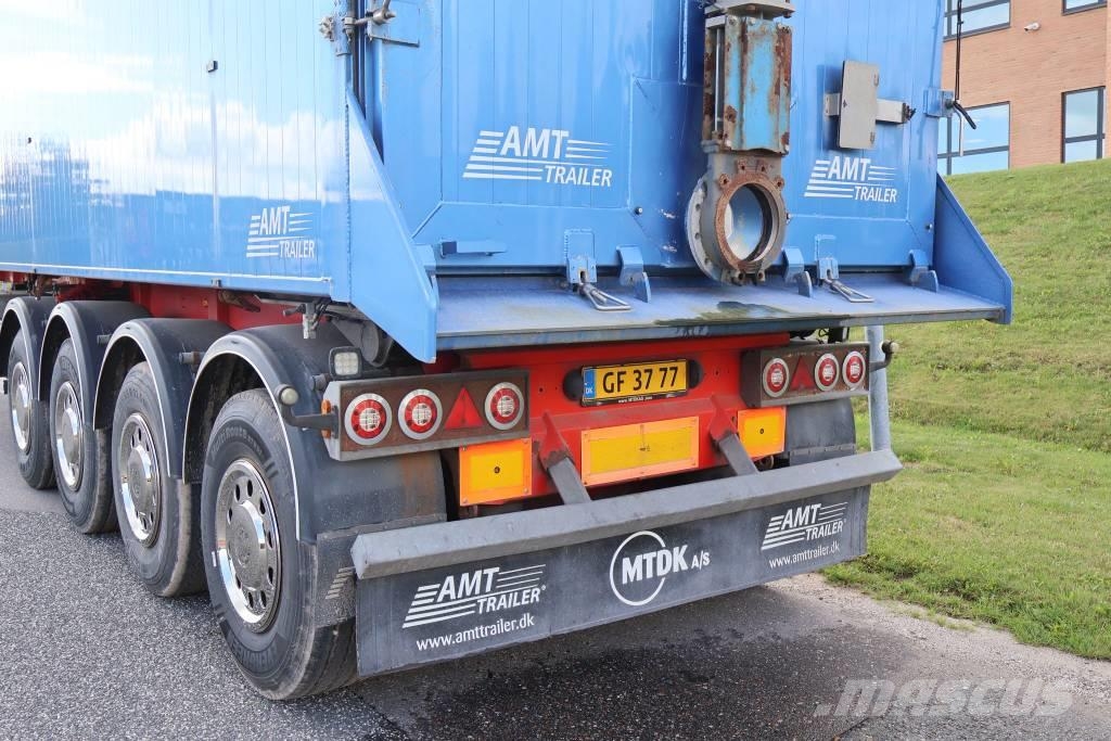 AMT TK400 4 akslet 60 m3 fisketrailer Semi-trailer med tip