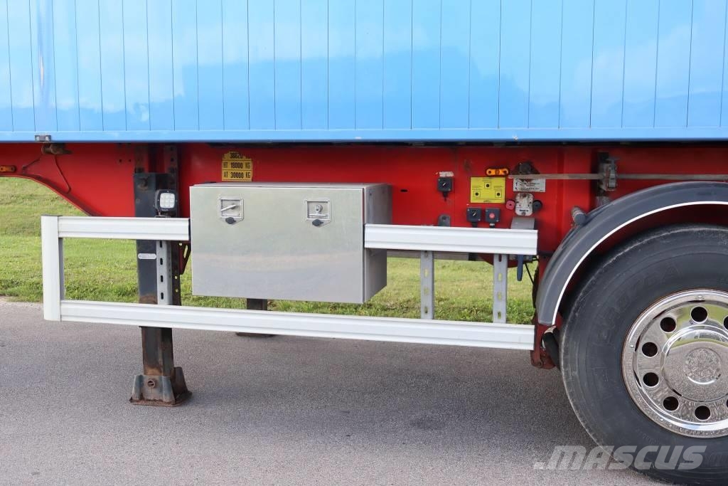 AMT TK400 4 akslet 60 m3 fisketrailer Semi-trailer med tip