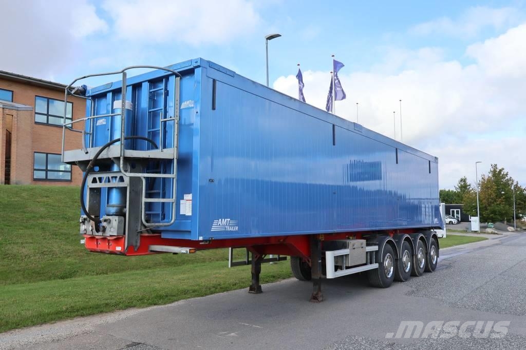 AMT TK400 4 akslet 60 m3 fisketrailer Semi-trailer med tip