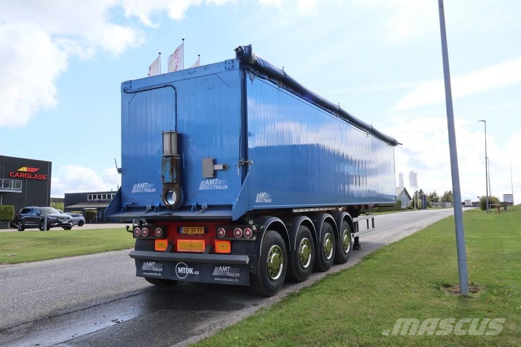 AMT TK400 4 akslet 60 m3 fisketrailer Semi-trailer med tip