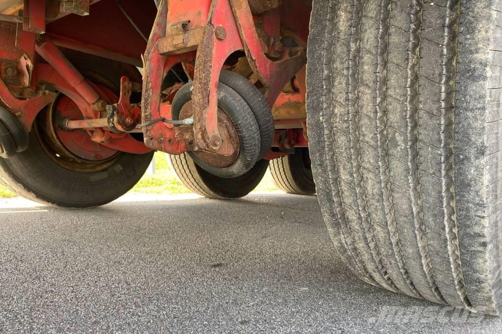 AMT TK400 4 akslet 60 m3 fisketrailer Semi-trailer med tip