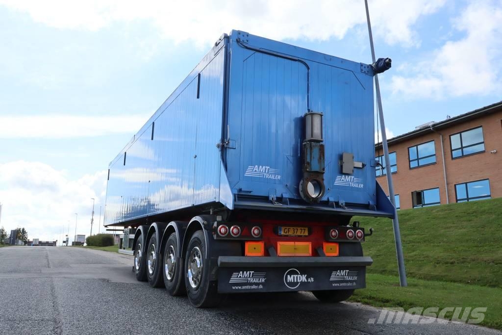 AMT TK400 4 akslet 60 m3 fisketrailer Semi-trailer med tip