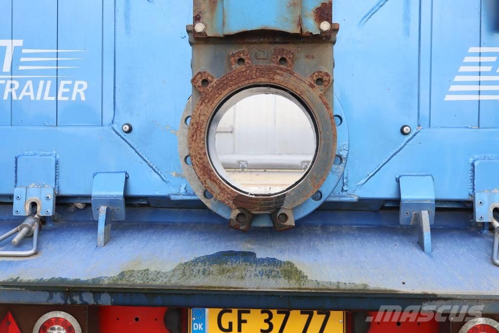 AMT TK400 4 akslet 60 m3 fisketrailer Semi-trailer med tip