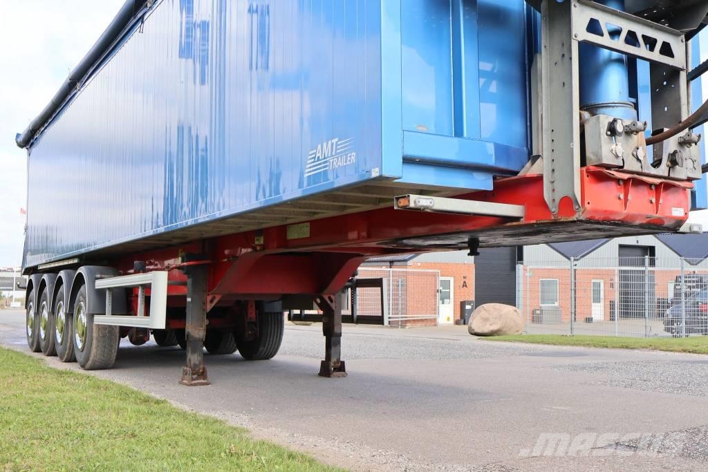AMT TK400 4 akslet 60 m3 fisketrailer Semi-trailer med tip