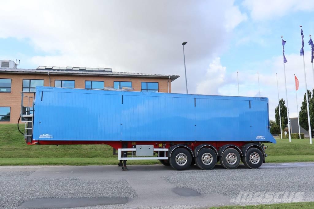 AMT TK400 4 akslet 60 m3 fisketrailer Semi-trailer med tip