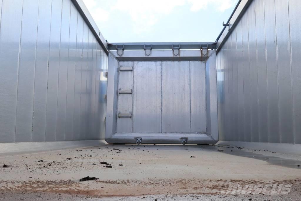 AMT TK400 4 akslet 60 m3 fisketrailer Semi-trailer med tip