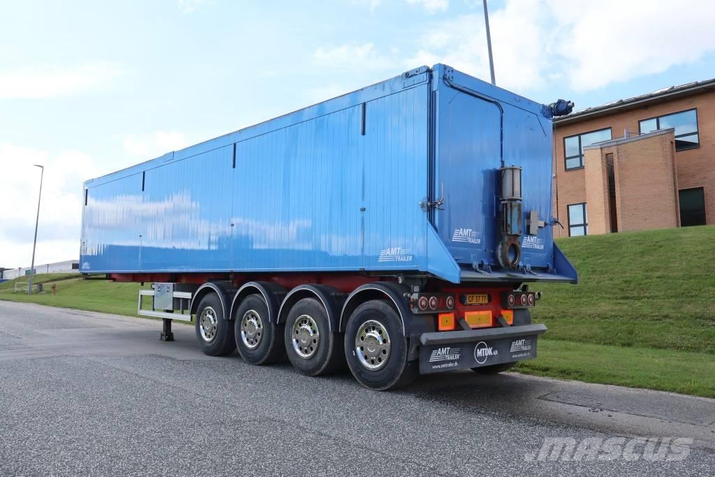 AMT TK400 4 akslet 60 m3 fisketrailer Semi-trailer med tip