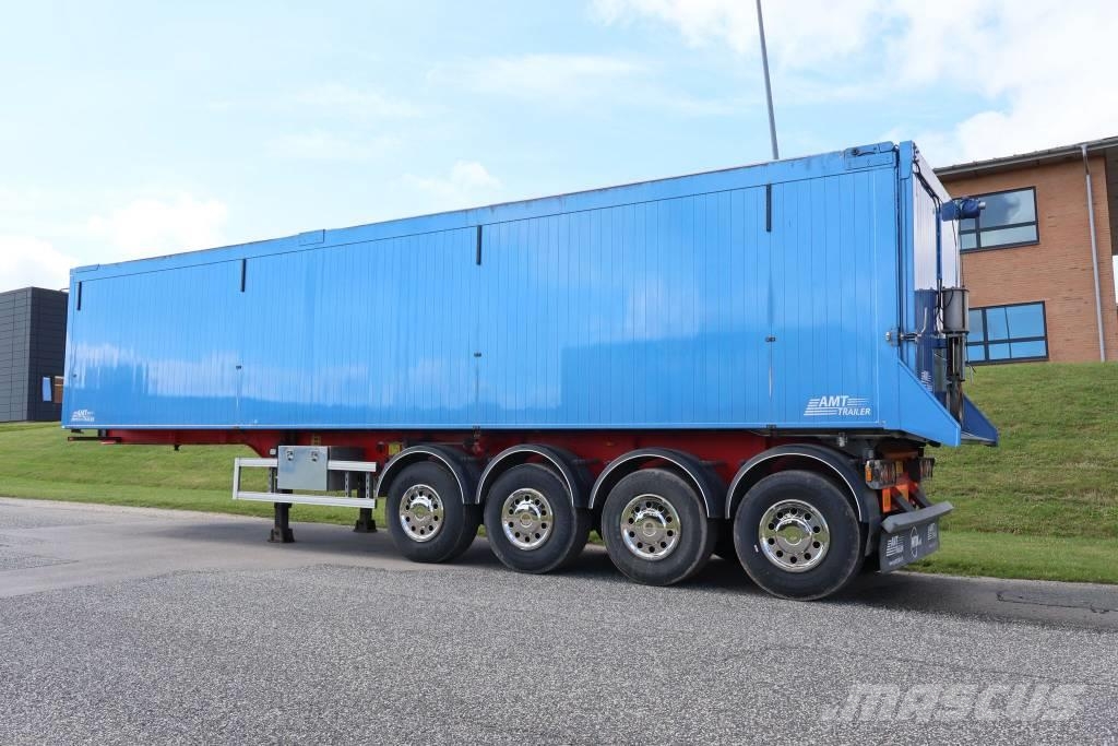 AMT TK400 4 akslet 60 m3 fisketrailer Semi-trailer med tip