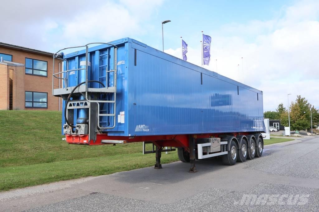 AMT TK400 4 akslet 60 m3 fisketrailer Semi-trailer med tip