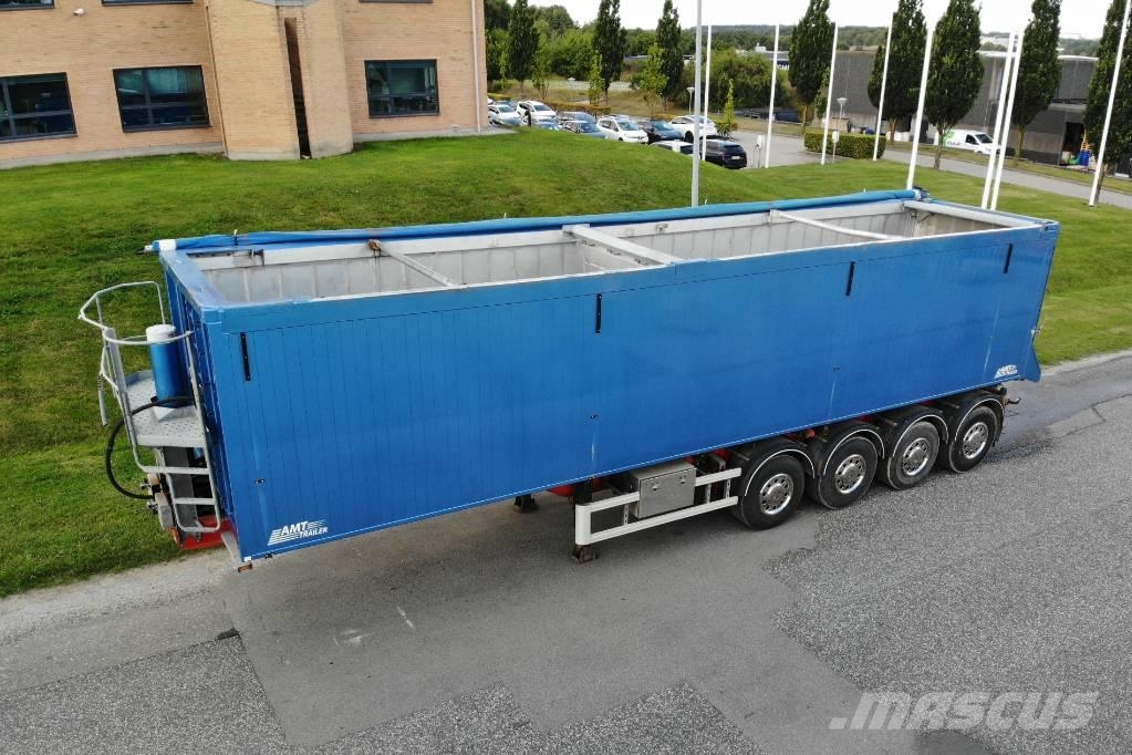 AMT TK400 4 akslet 60 m3 fisketrailer Semi-trailer med tip