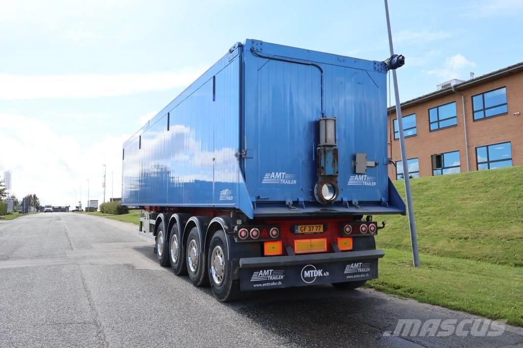 AMT TK400 4 akslet 60 m3 fisketrailer Semi-trailer med tip