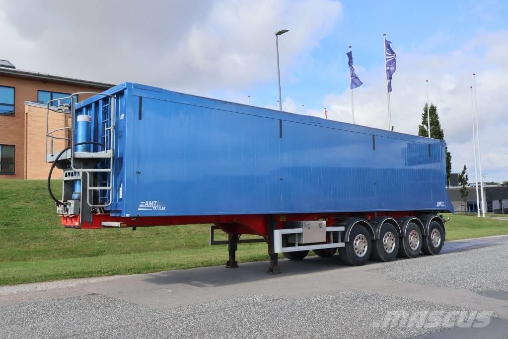 AMT TK400 4 akslet 60 m3 fisketrailer Semi-trailer med tip