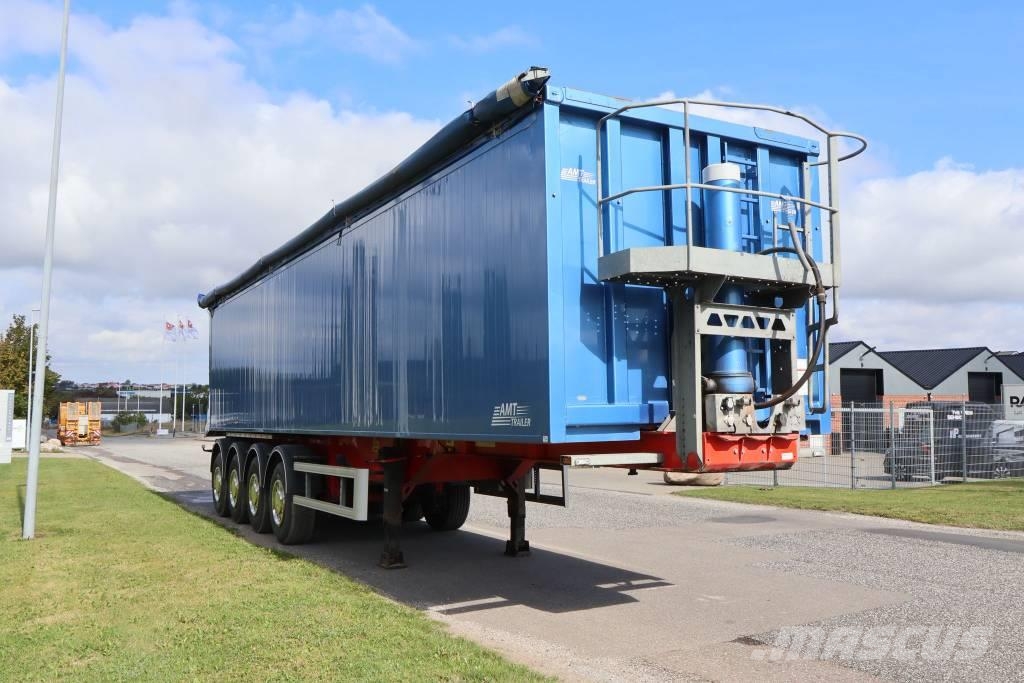 AMT TK400 4 akslet 60 m3 fisketrailer Semi-trailer med tip