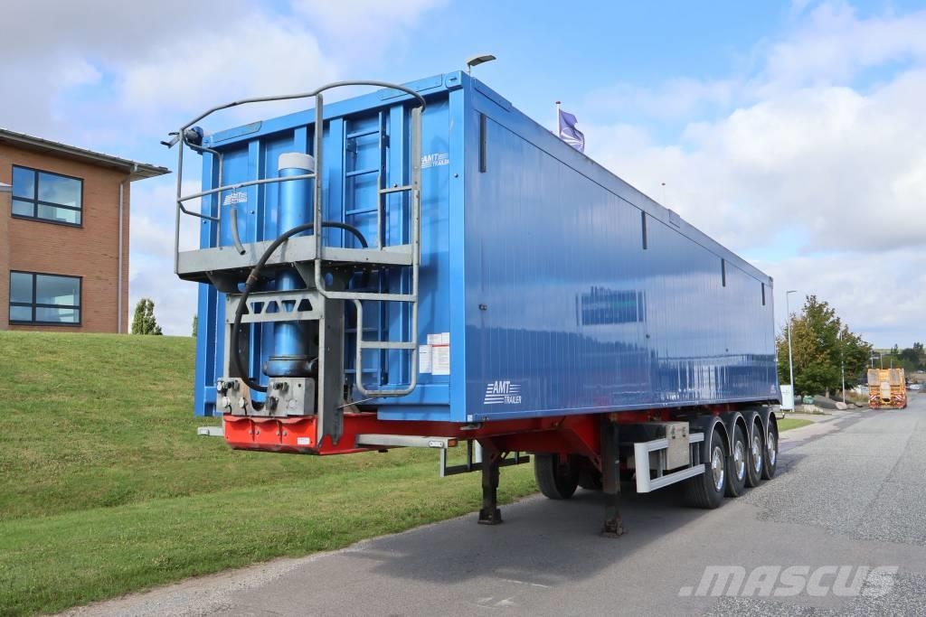 AMT TK400 4 akslet 60 m3 fisketrailer Semi-trailer med tip