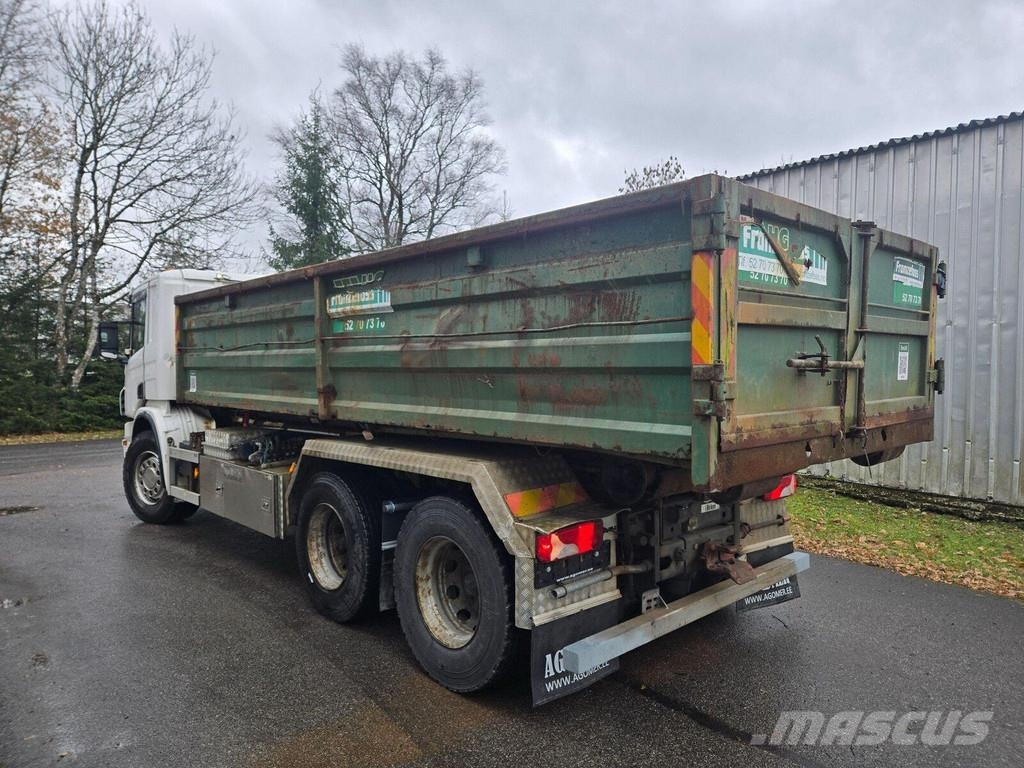 Scania P400 6X2 MULTILIFT + BOX 吊鉤式起重車