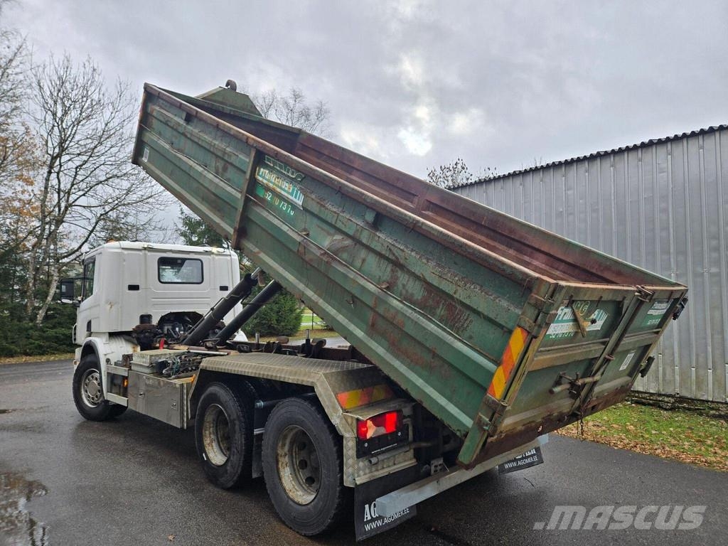 Scania P400 6X2 MULTILIFT + BOX 吊鉤式起重車