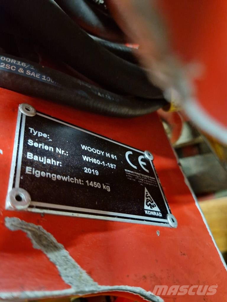 Konrad Forsttechnik Woody WH60-1 Betakarítók