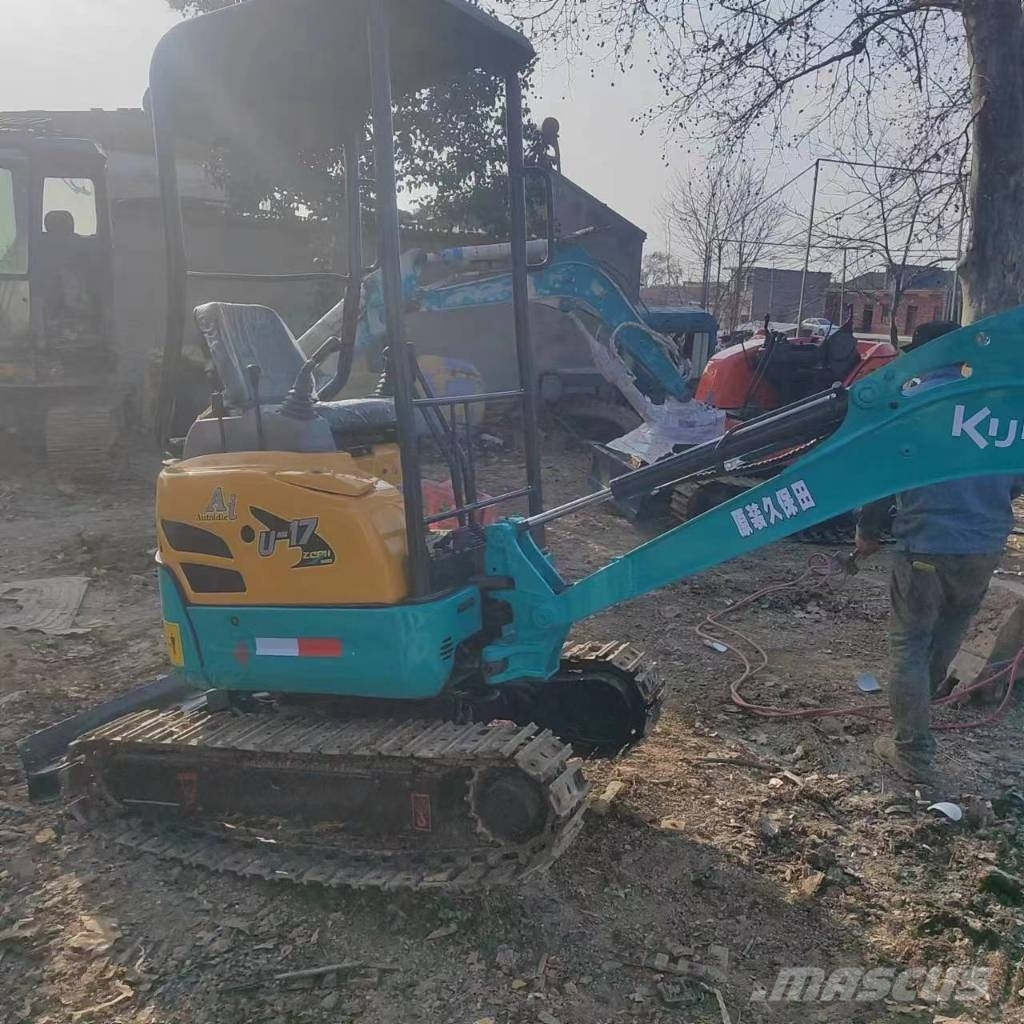Kubota U 17 Mini ekskavatörler, 7 tona dek