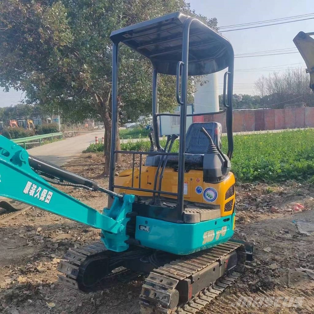 Kubota U 17 Mini ekskavatörler, 7 tona dek