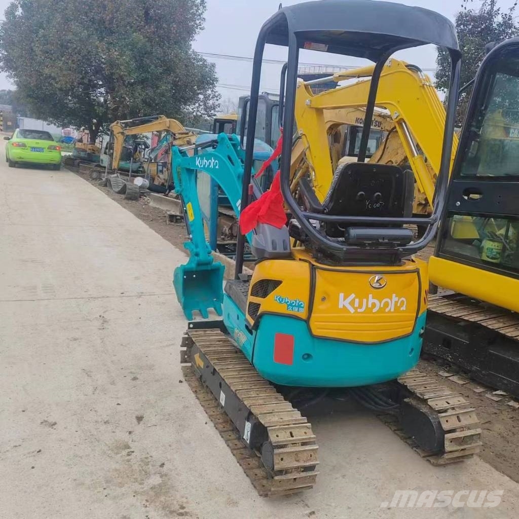 Kubota U 17 Mini ekskavatörler, 7 tona dek