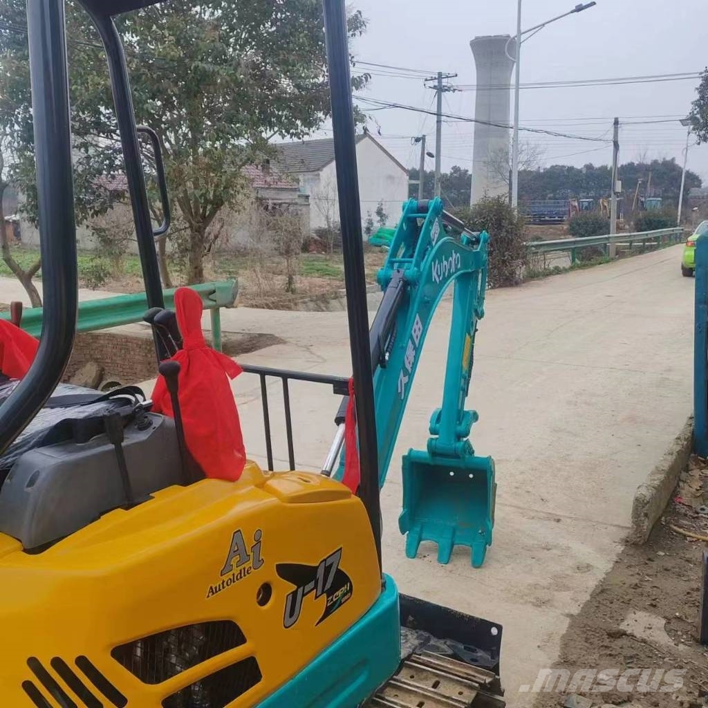 Kubota U 17 Mini ekskavatörler, 7 tona dek