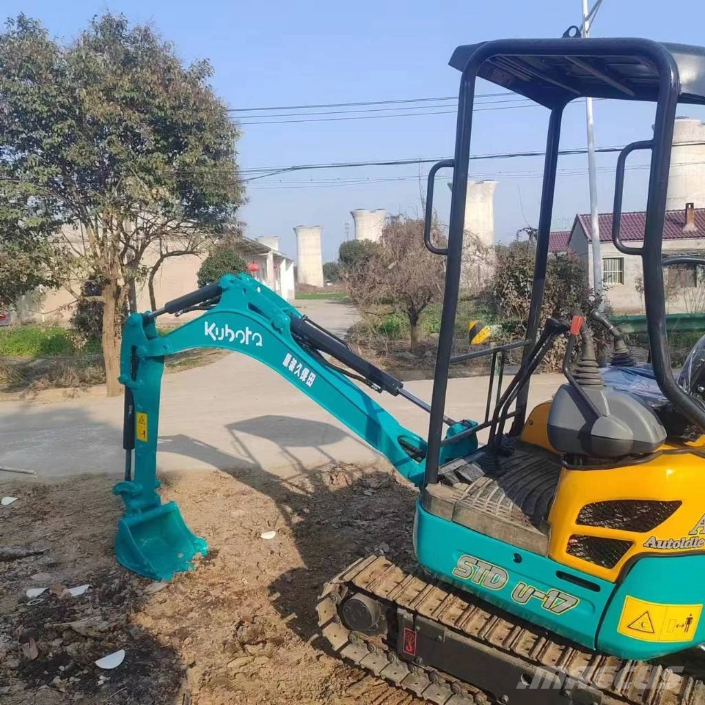 Kubota U 17 Mini ekskavatörler, 7 tona dek
