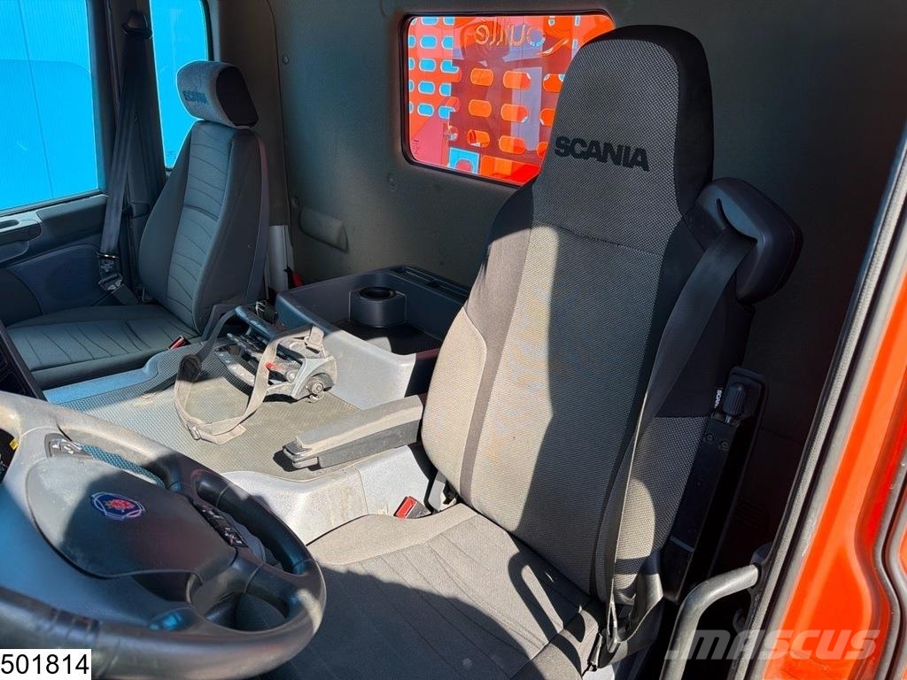 Scania P 450 8x4, EURO 6, Retarder, PTO, Hiab Camiones de cama baja