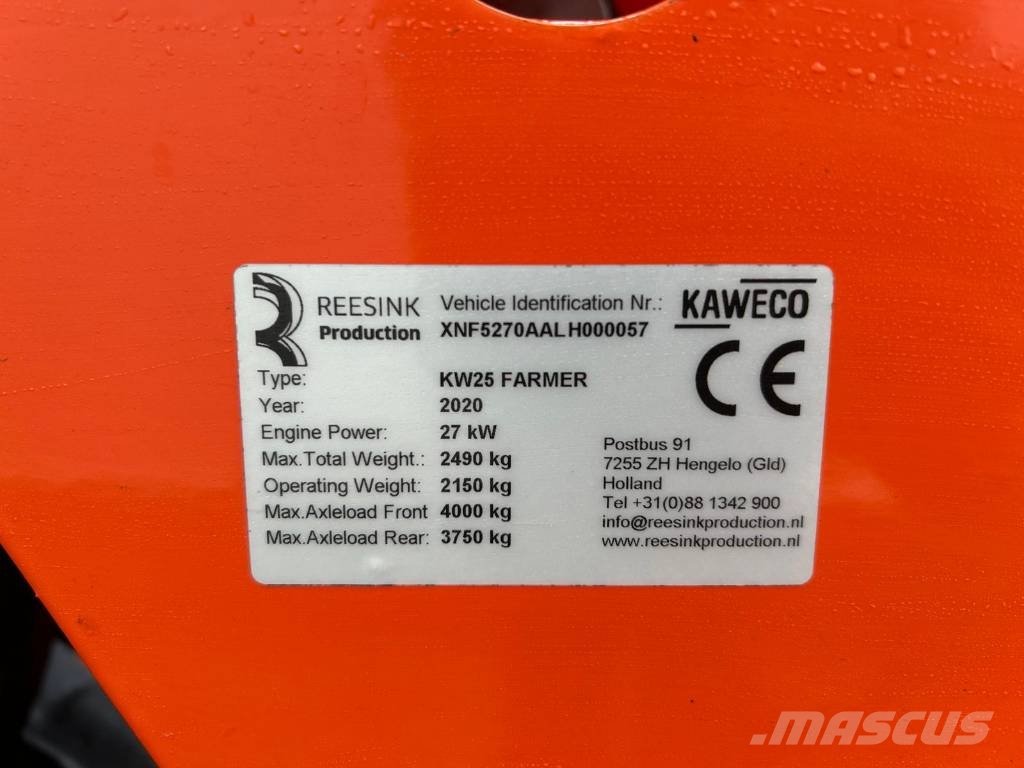 Kaweco KW25 Naudoti ratiniai krautuvai