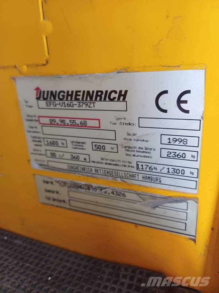 Jungheinrich EFG V16G Elektro Stapler