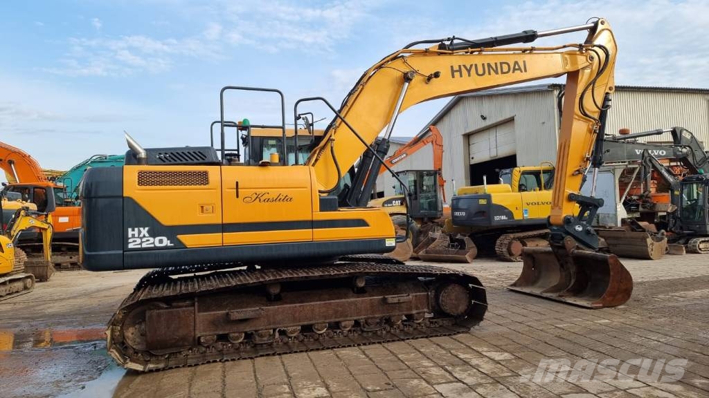 Hyundai HX 220 L Vikšriniai ekskavatoriai