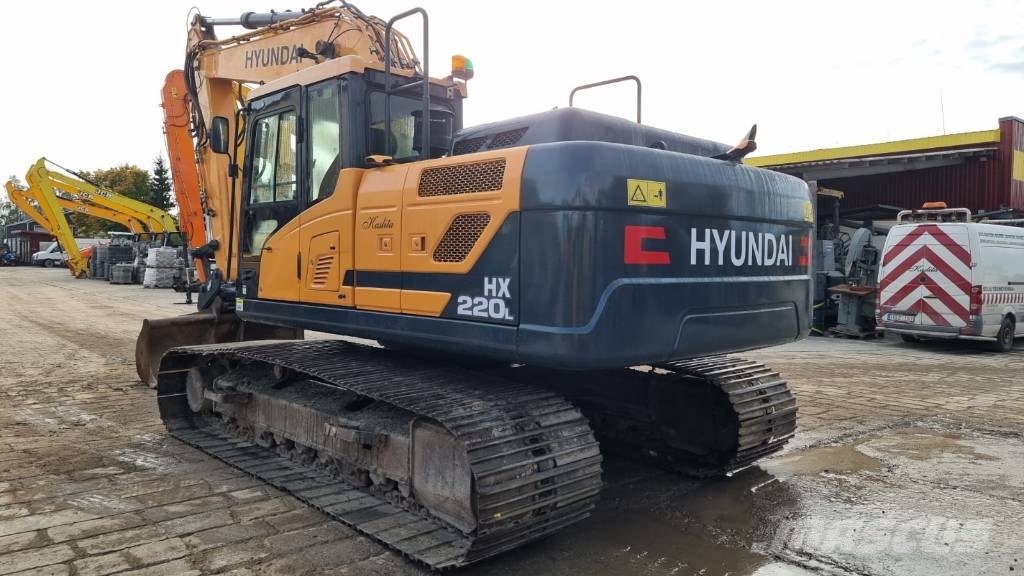 Hyundai HX 220 L Vikšriniai ekskavatoriai