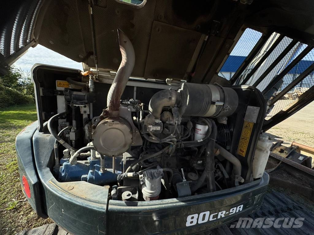 Hyundai 80cr9a Vidēja lieluma ekskavatori 7 t - 12 t