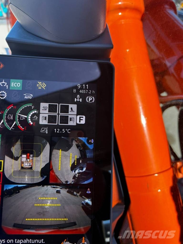 Hitachi ZX 155 W-7 / Hieno kone, Stage V, Rasvari! Εκσκαφείς με τροχούς - λάστιχα