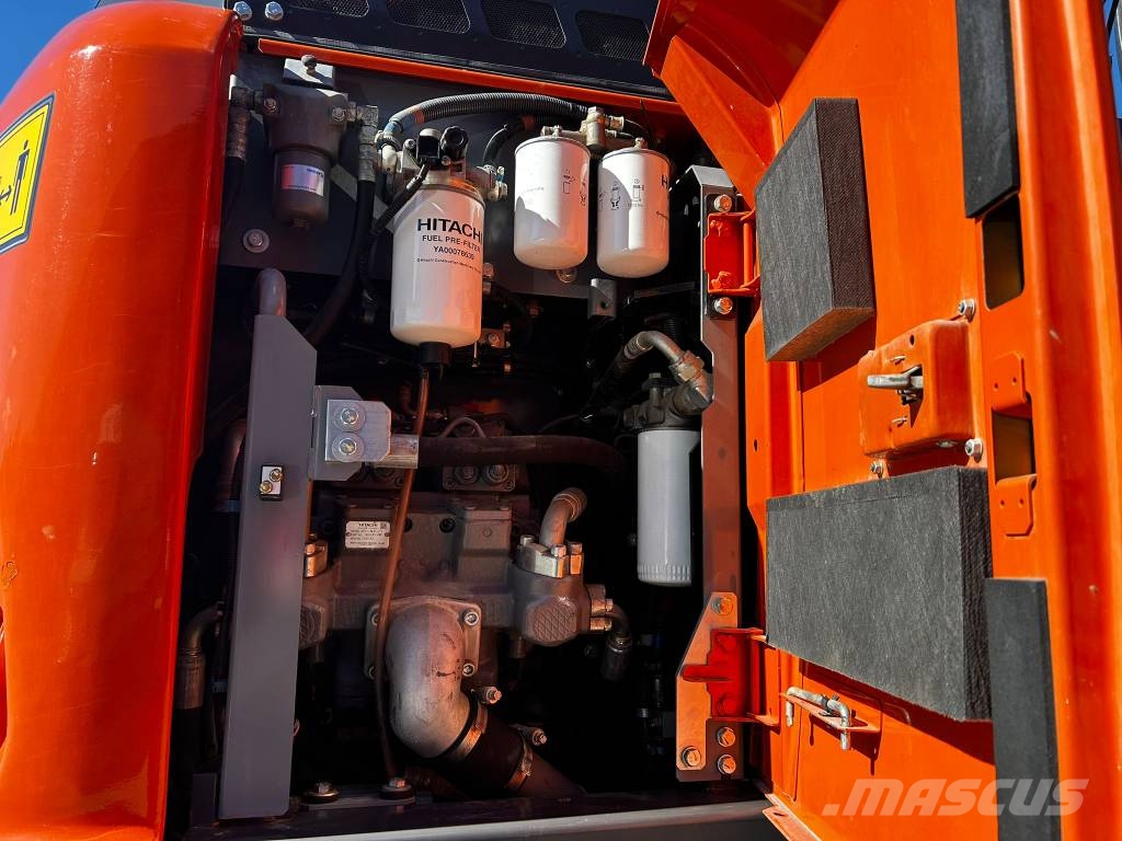 Hitachi ZX 155 W-7 / Hieno kone, Stage V, Rasvari! Εκσκαφείς με τροχούς - λάστιχα