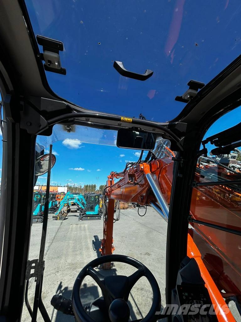 Hitachi ZX 155 W-7 / Hieno kone, Stage V, Rasvari! Εκσκαφείς με τροχούς - λάστιχα