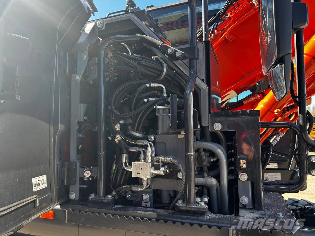 Hitachi ZX 155 W-7 / Hieno kone, Stage V, Rasvari! Εκσκαφείς με τροχούς - λάστιχα