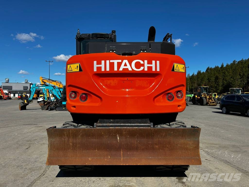 Hitachi ZX 155 W-7 / Hieno kone, Stage V, Rasvari! Εκσκαφείς με τροχούς - λάστιχα
